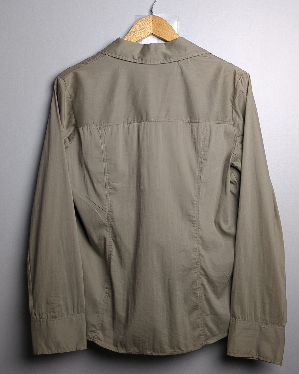 Phildar Beige Button-Down Shirt