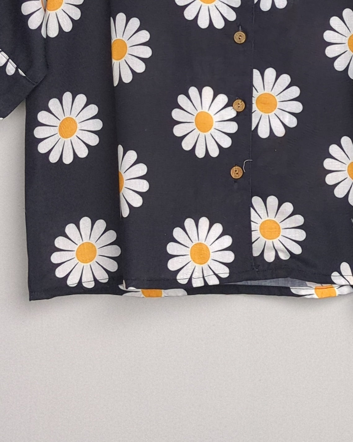Black Daisy Shirt