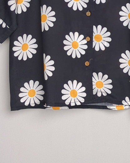 Black Daisy Shirt