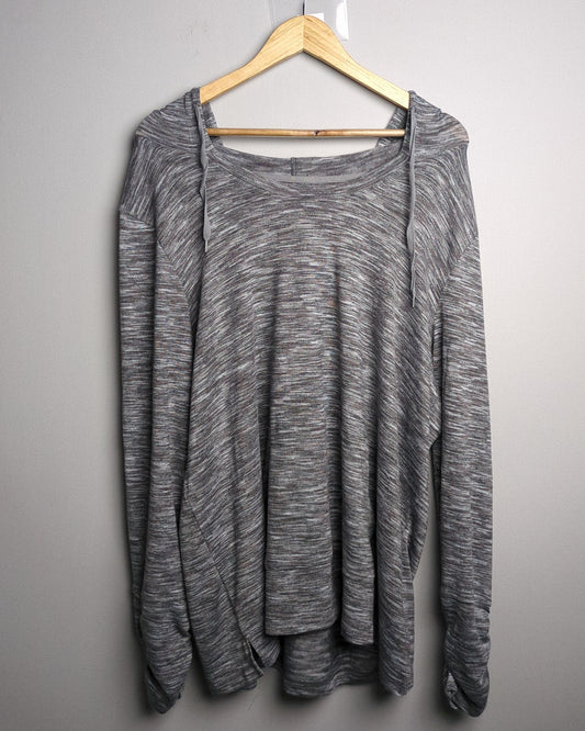 Gray Hooded Sweater