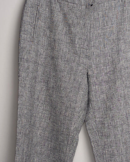 Marks & Spencer Gray Checked Trousers