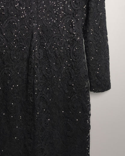 Ralph Lauren Grey Lace Dress