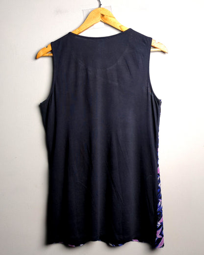 Ann Taylor Blue Sleeveless Blouse