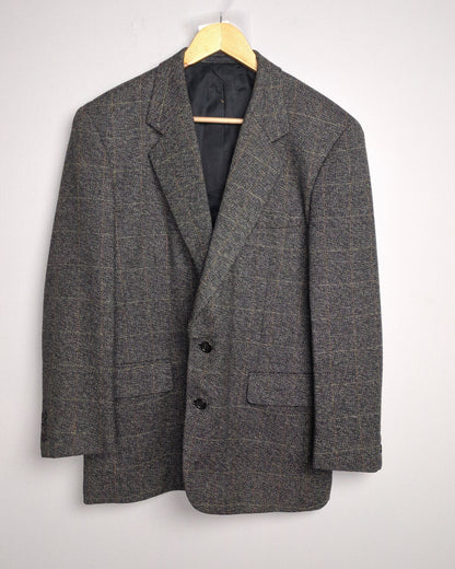 Lordgent Gray Woolen Blazer