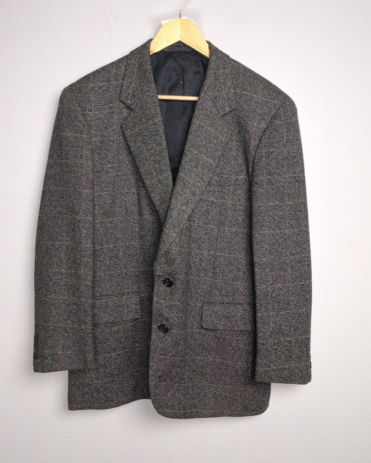 Lordgent Gray Woolen Blazer