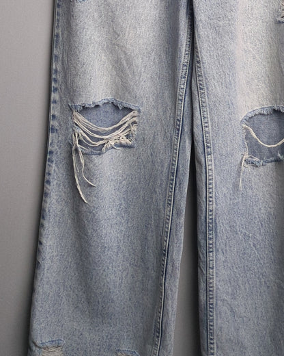 Madame Blue Distressed Jeans