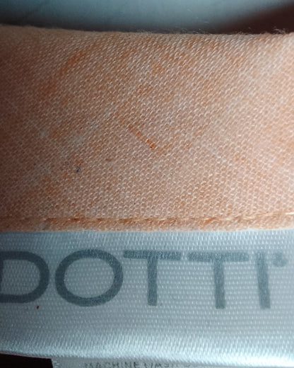 Dotti Orange Buttoned Tunic