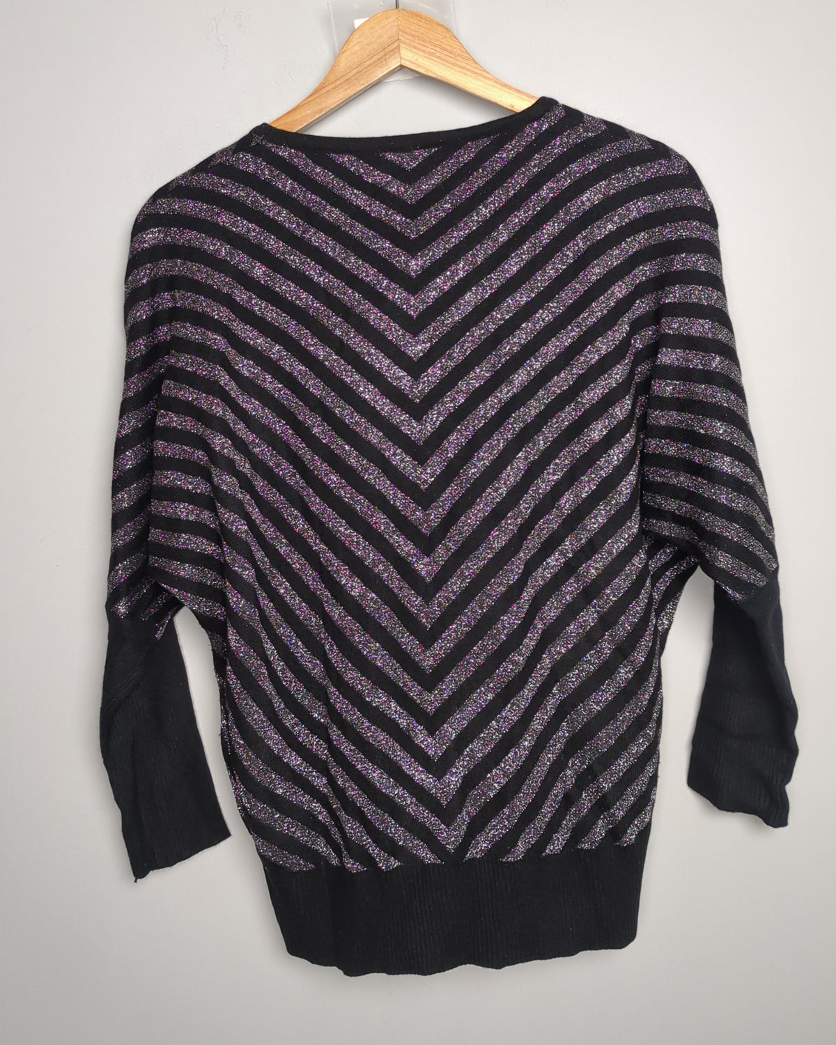 Black Chevron Sweater