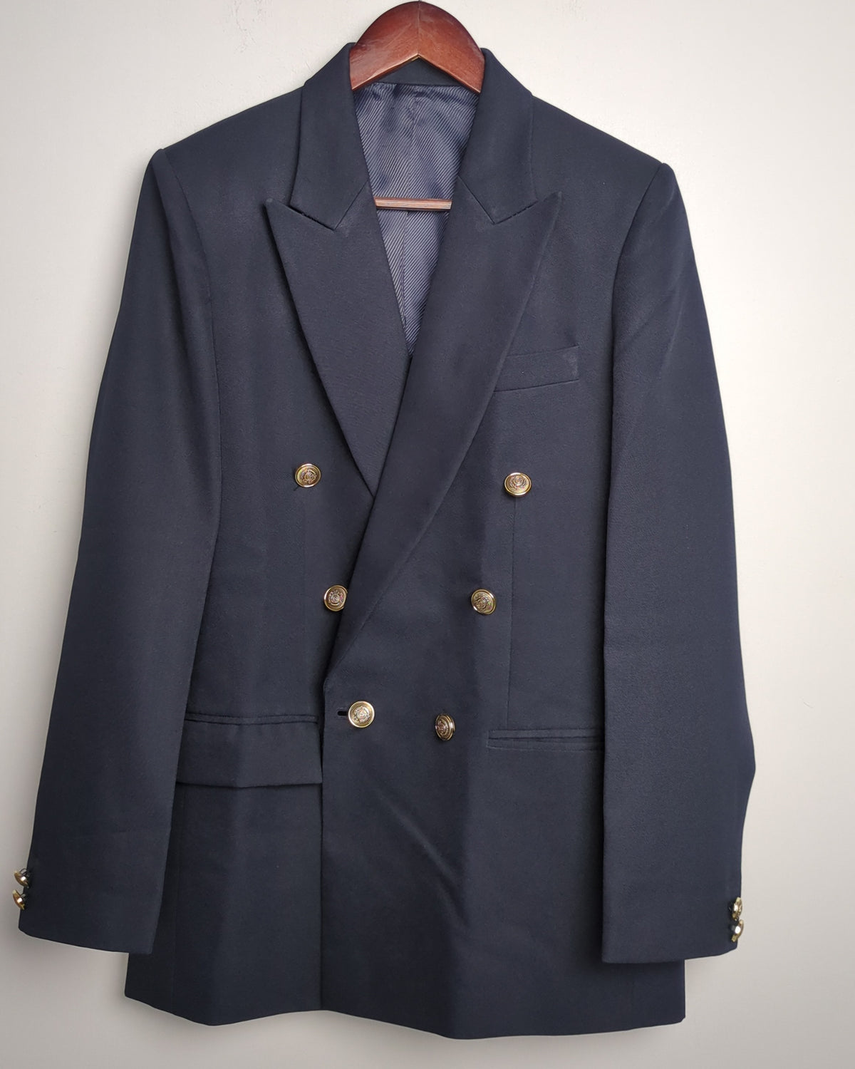 Navy Blue Button Down Shirt