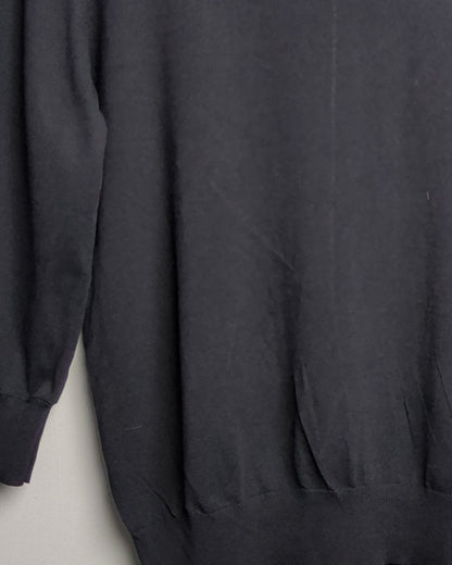Black Button Sweater