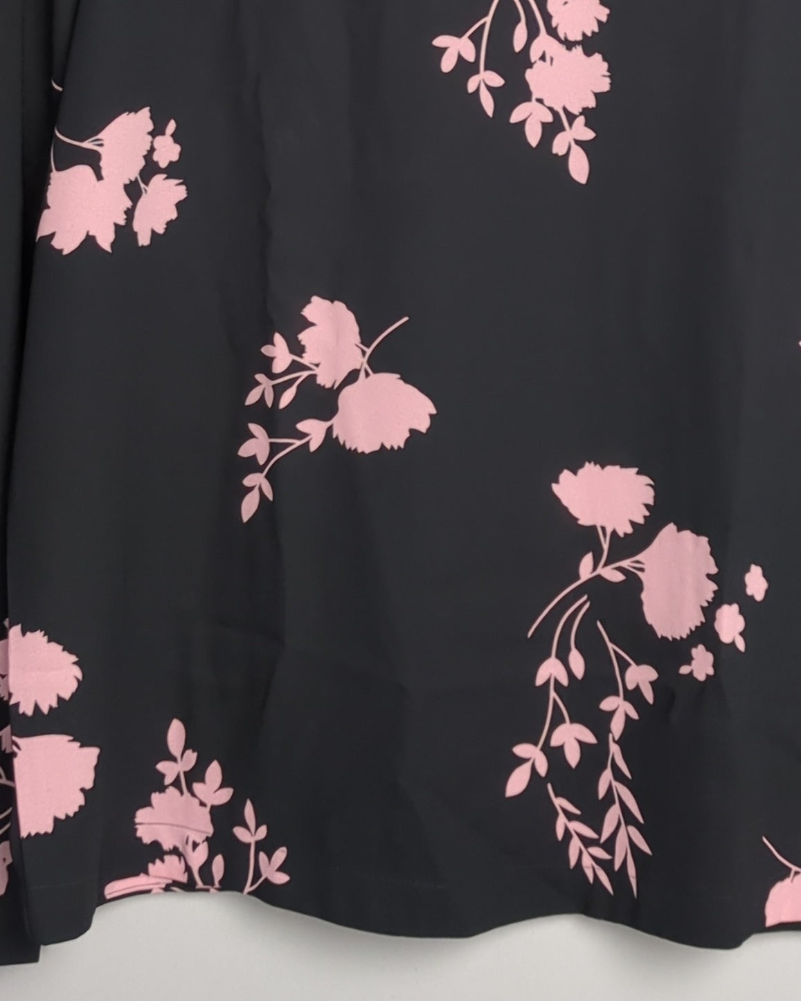 Marks And Spencer Black Floral Blouse