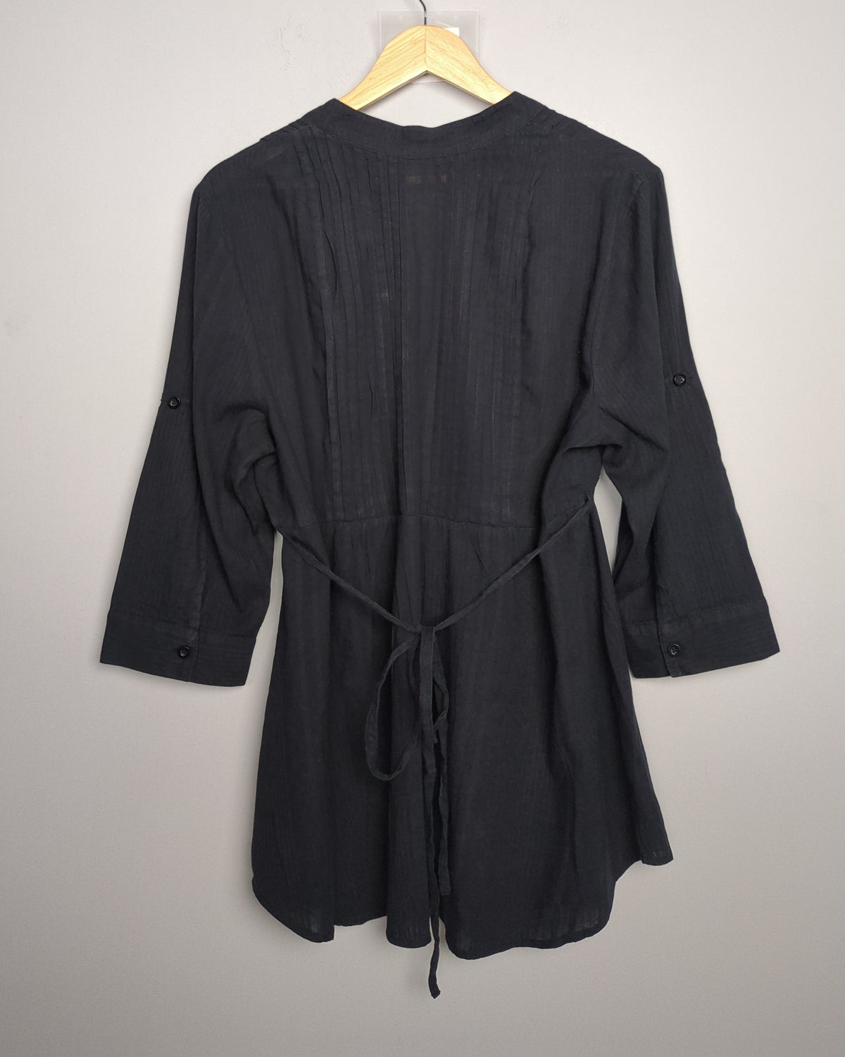 Black Pleated Tunic