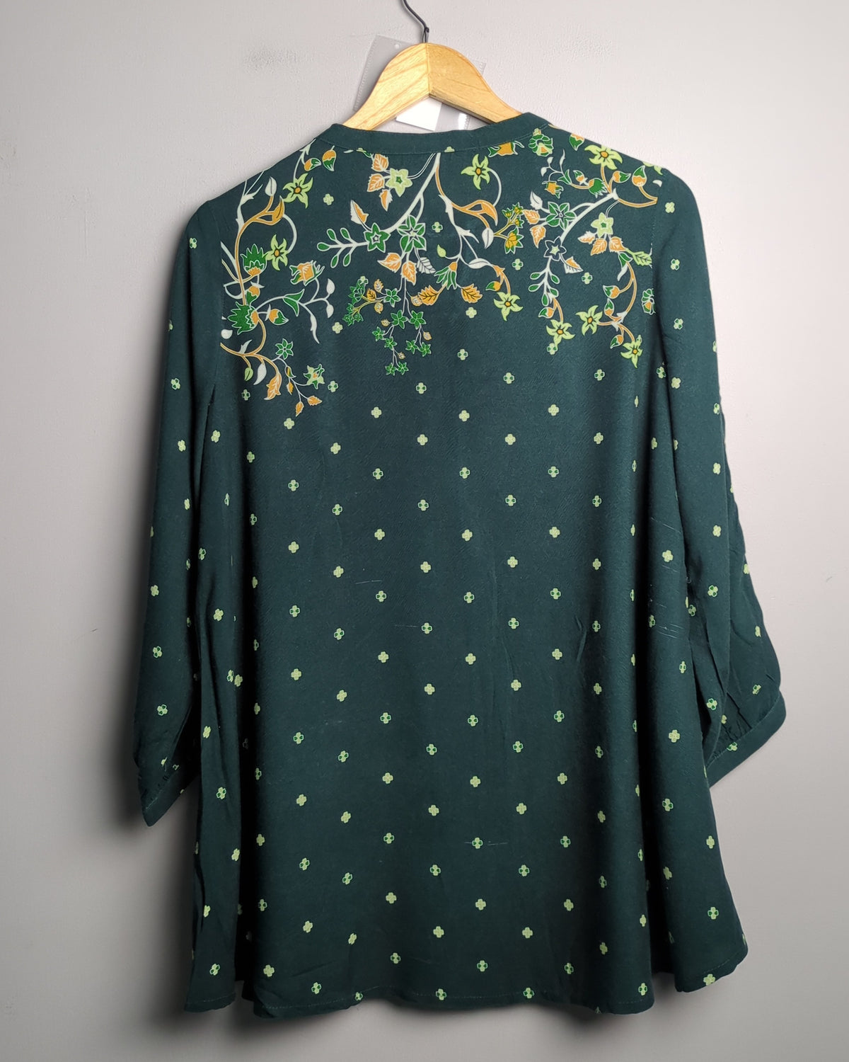 Green Floral Tunic