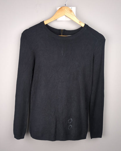Zara Knit Black Knit Sweater