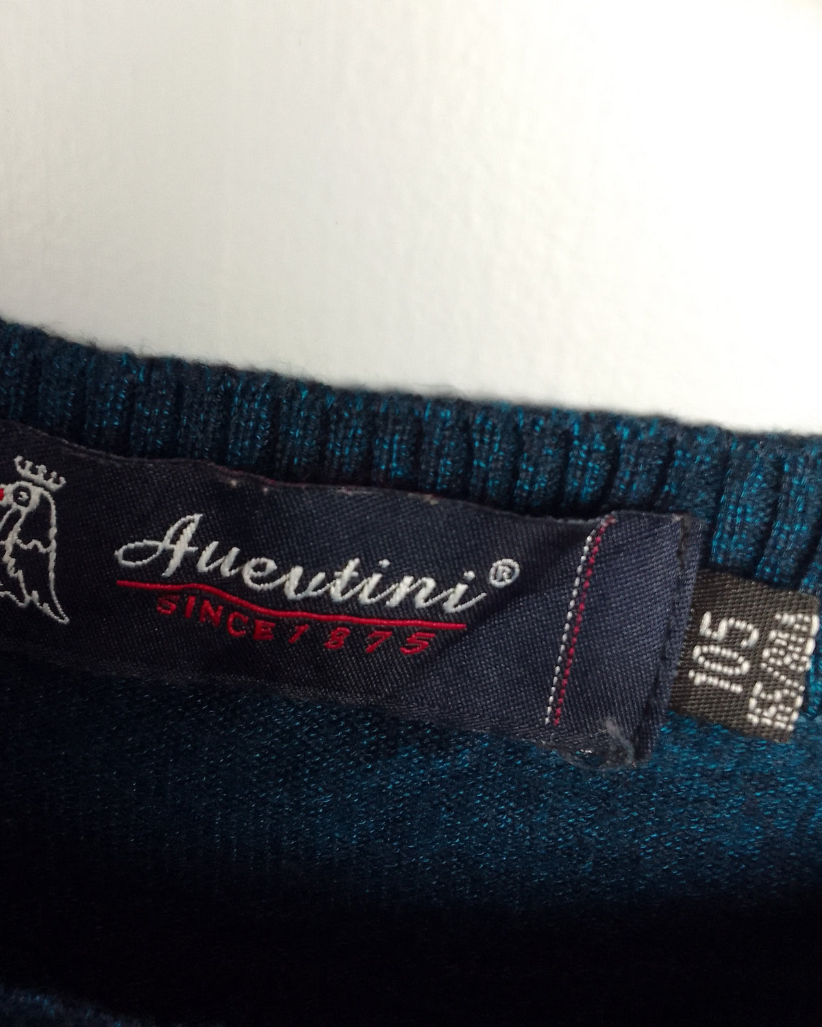Auevtini Blue Striped Sweater