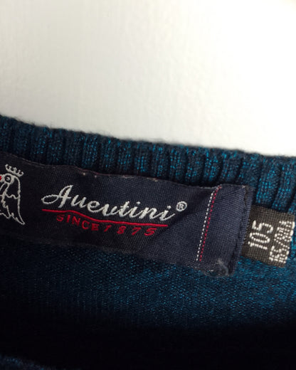 Auevtini Blue Striped Sweater