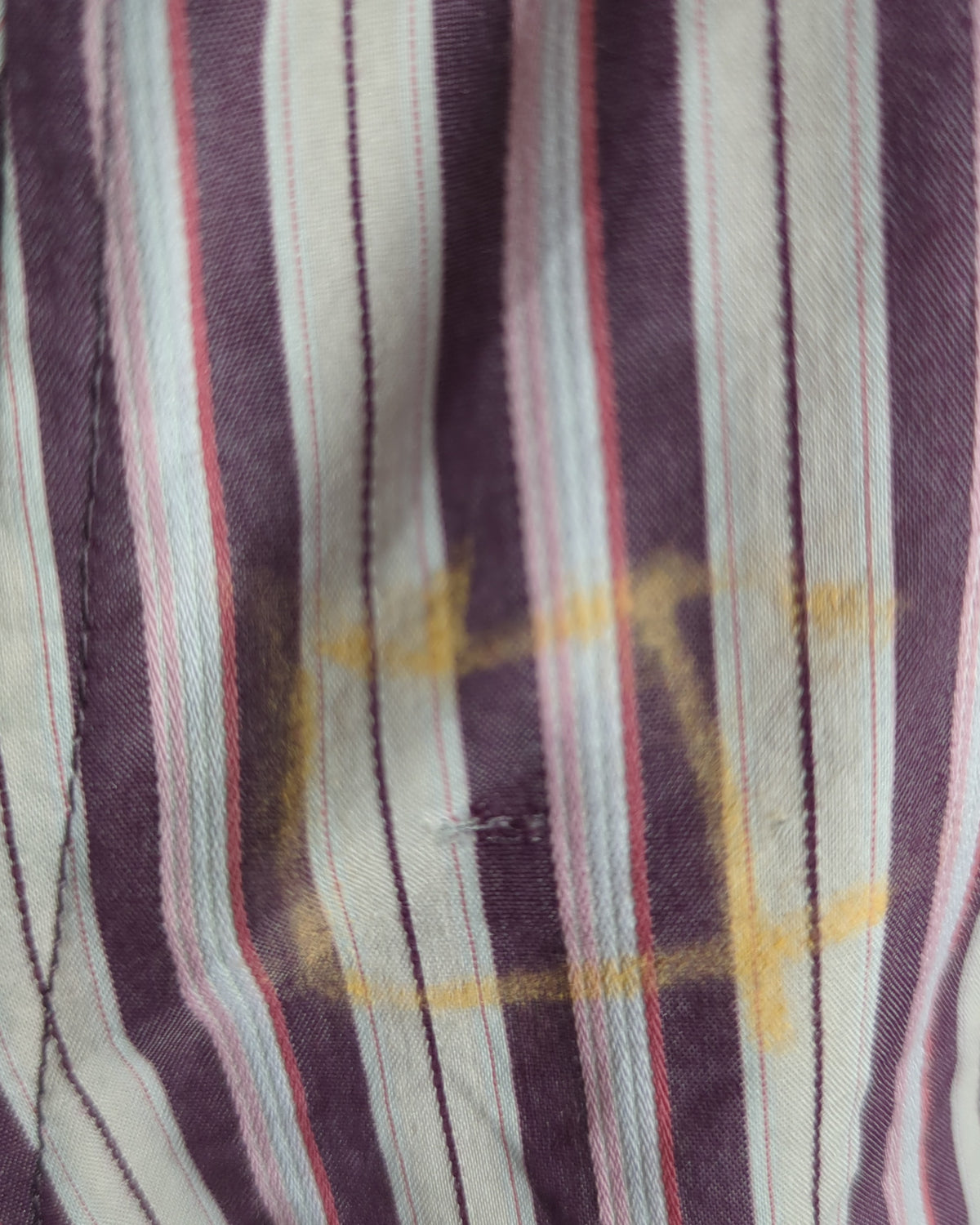 Wine Striped Shirt