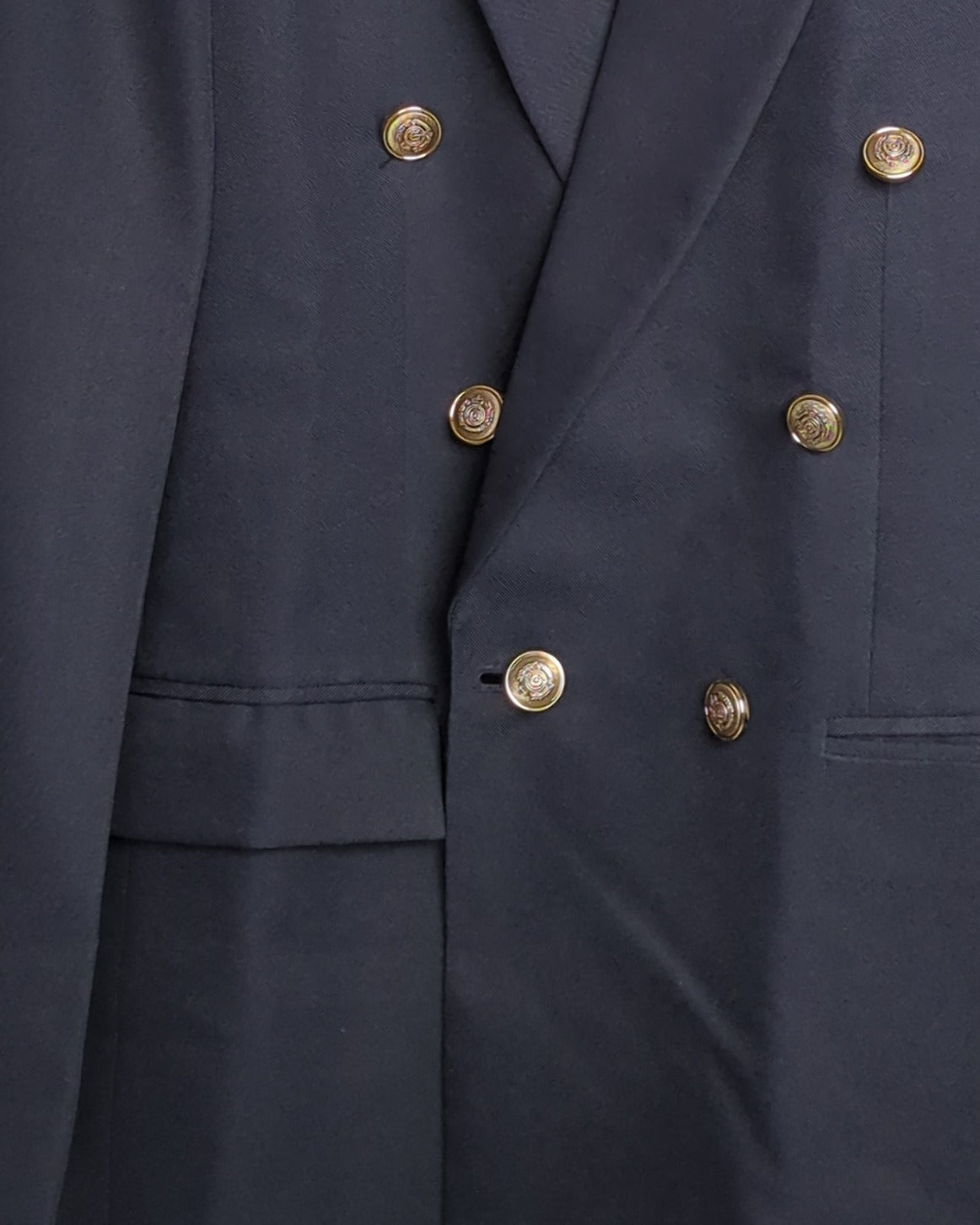 Navy Blue Button Down Shirt