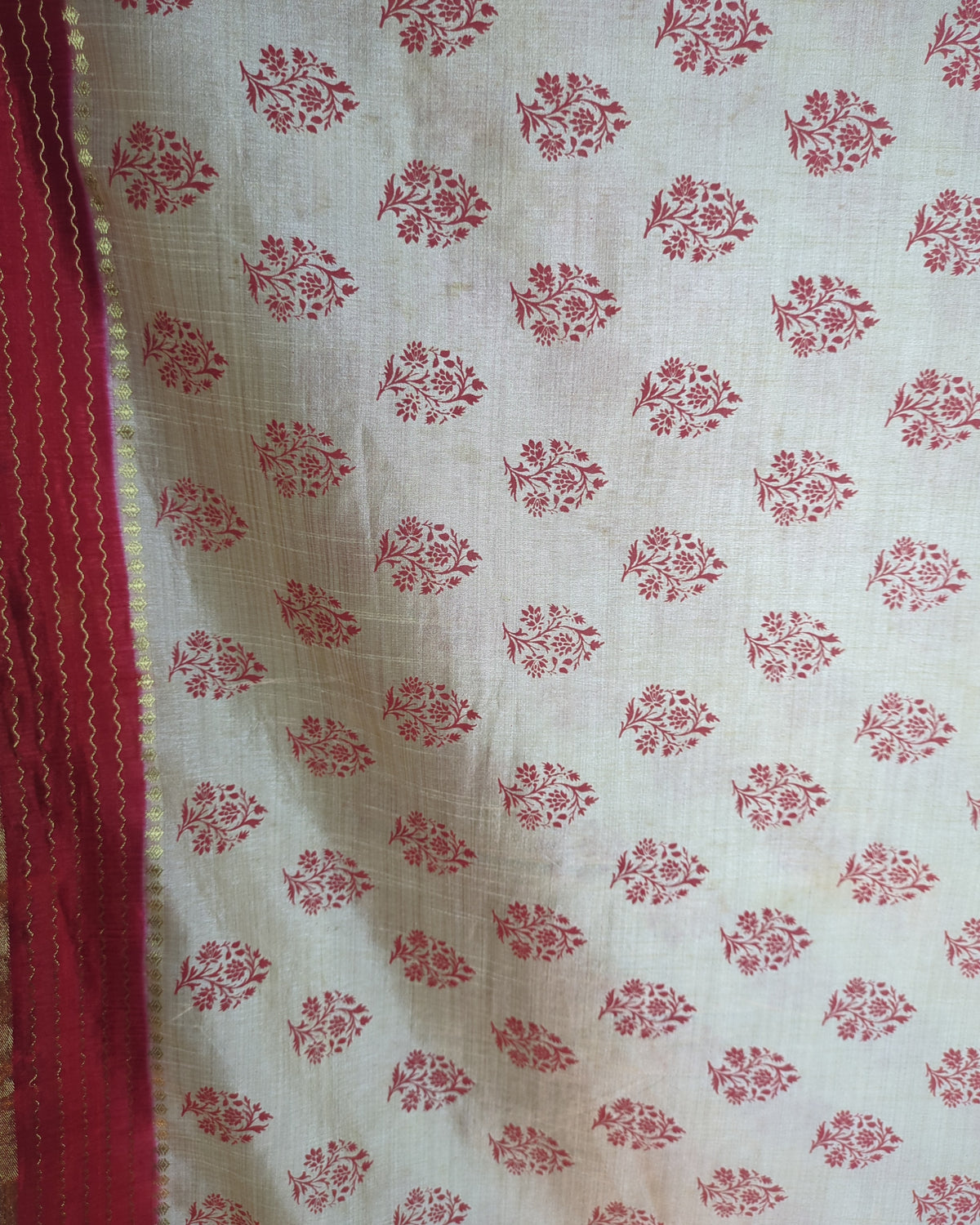 Red Silk Saree