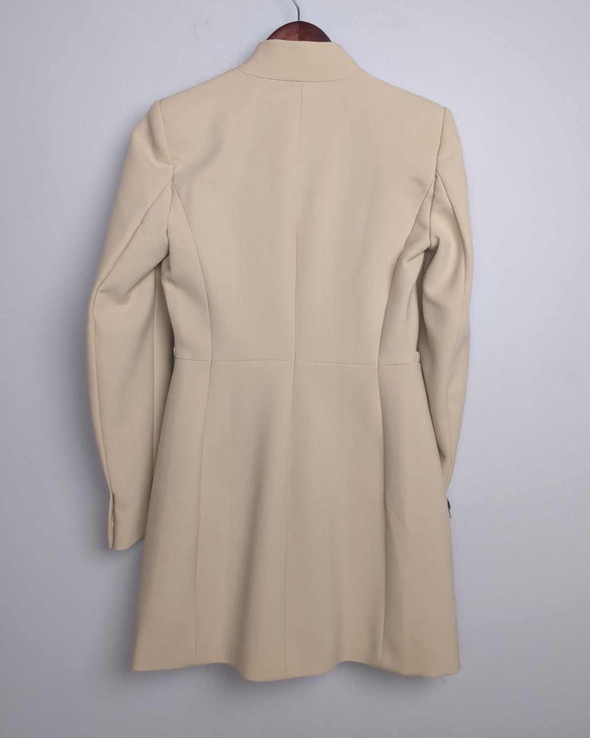 Zara Beige Longline Blazer