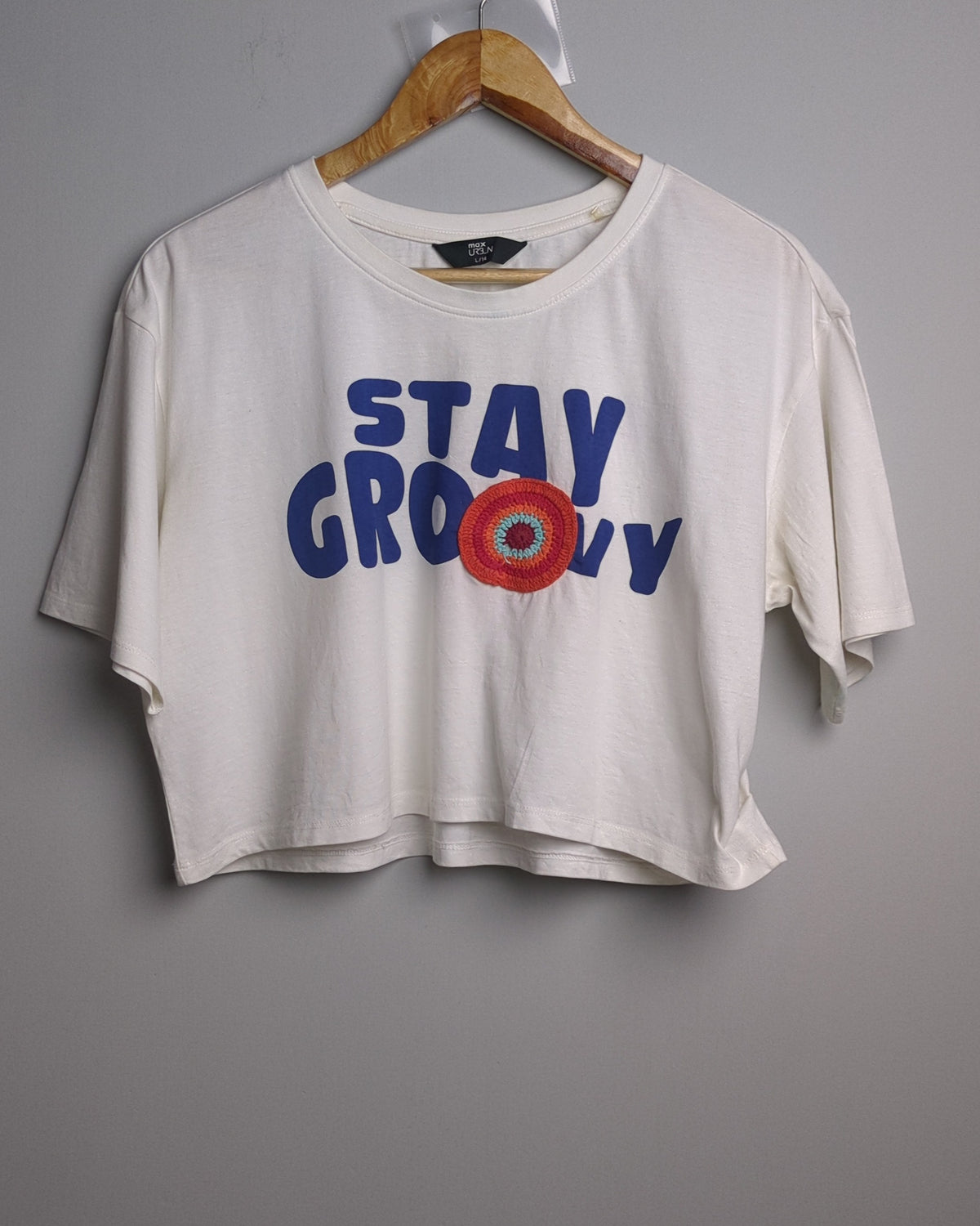 Max Urb_N White Graphic Tshirt