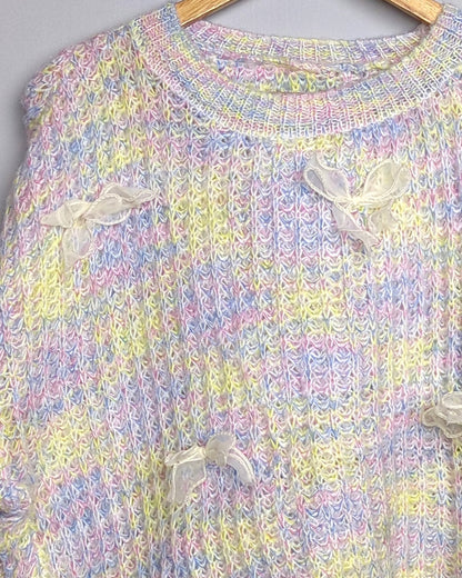 Pink Bow Sweater