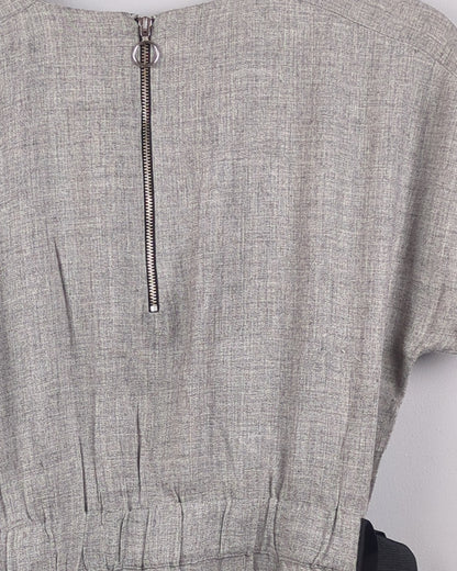 Gray Casual Dress
