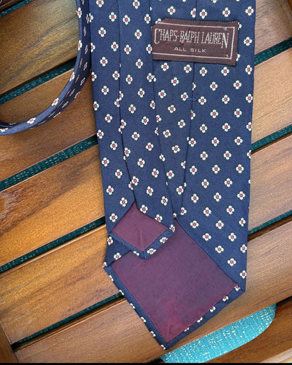 Chaps Ralph Lauren Blue Floral Necktie