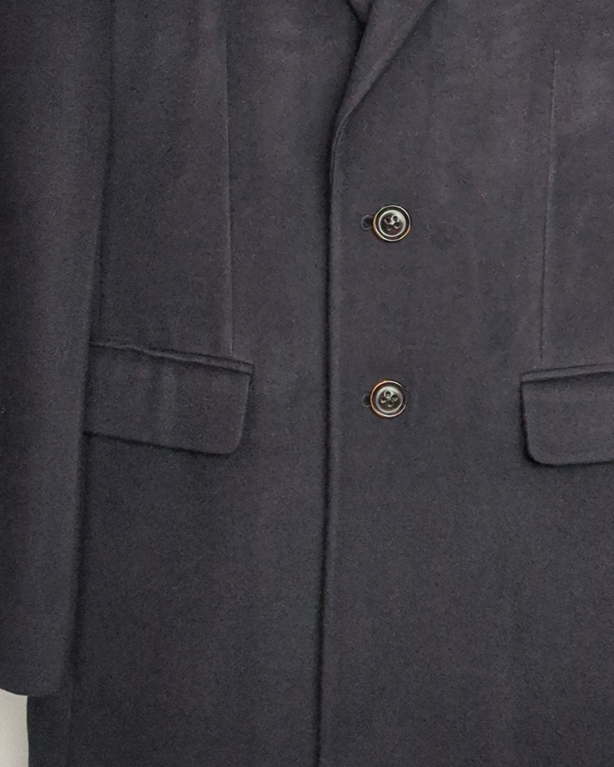 Basso Homme Black Woolen Blazer