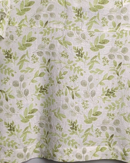 Fratini Green Floral Top