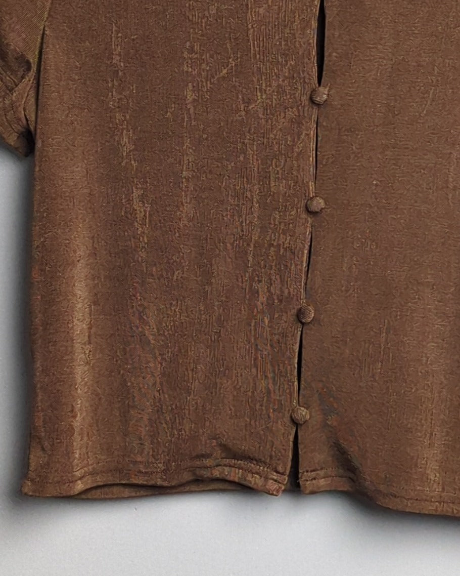 Divided H&M Brown Collared Shirt