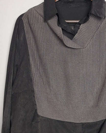 Grey Knit Shirt