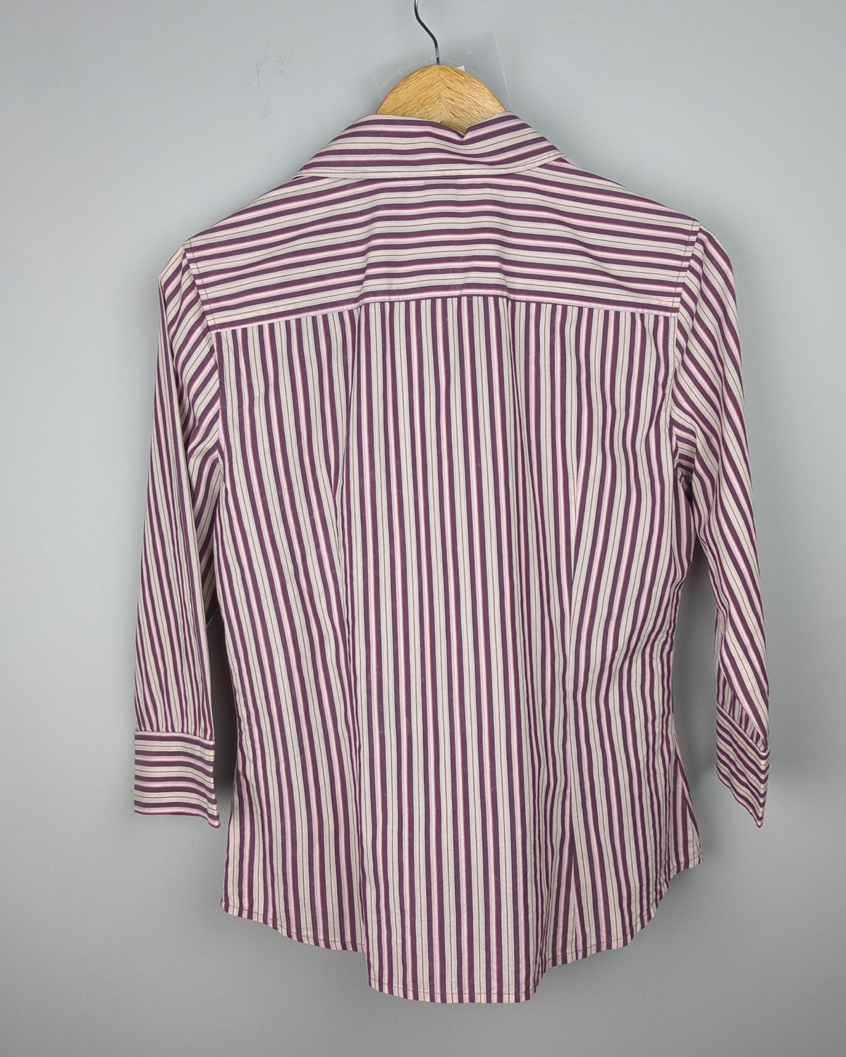Wine Striped Shirt