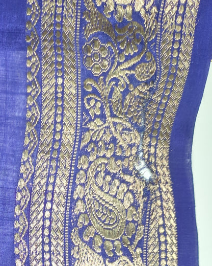 Blue Traditional Saree