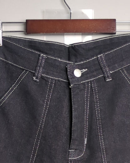 Black Cargo Jeans