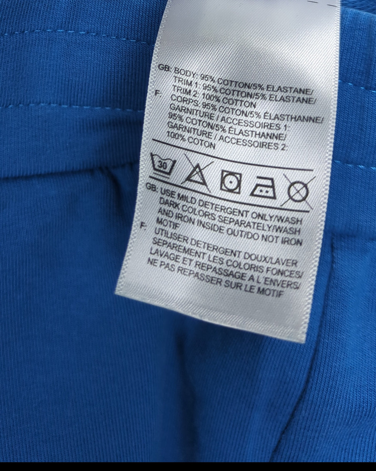 Reebok Blue Athletic Joggers