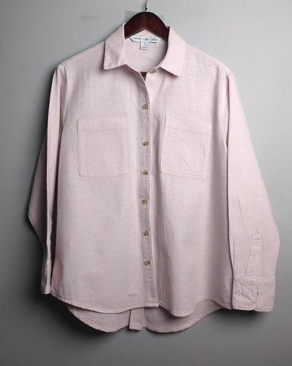 Old Navy Pink Button-Down Shirt