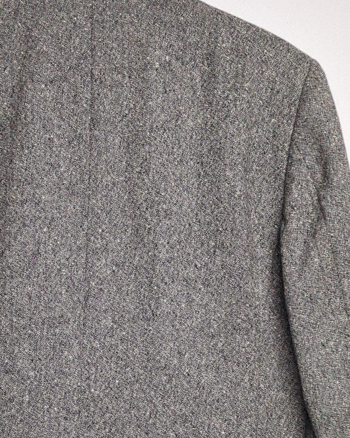 Lanvin Paris Gray Tweed Blazer