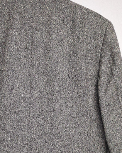 Lanvin Paris Gray Tweed Blazer