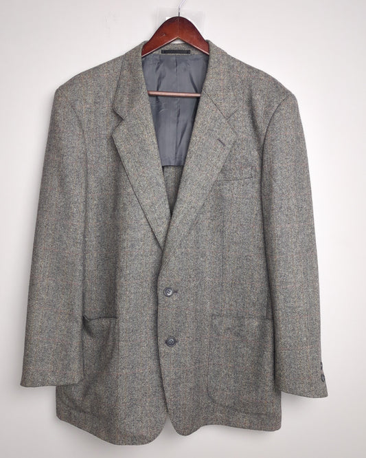 Helent Gray Woolen Blazer