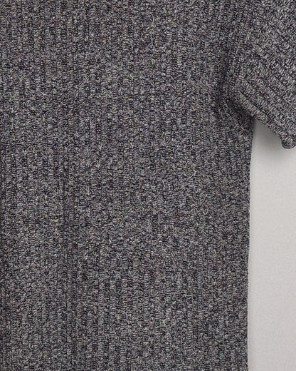 Shein Gray Ribbed Top