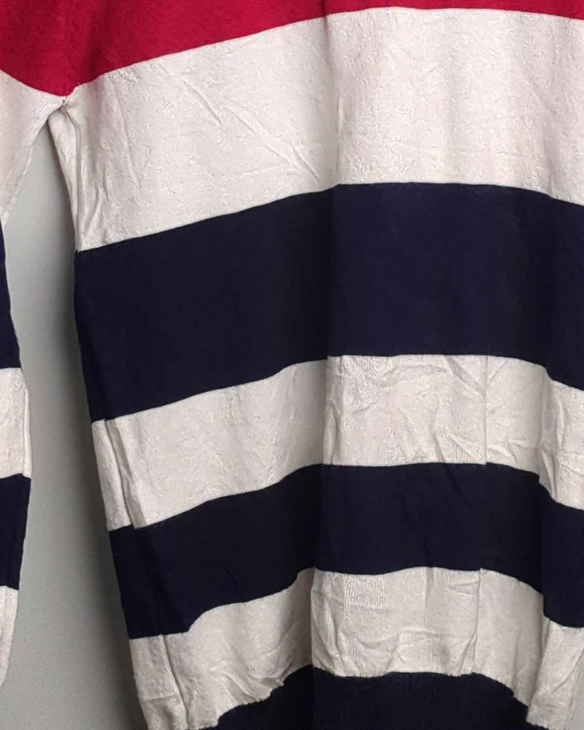 Wine Striped Sweater