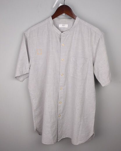 Uniqlo Gray Linen Shirt