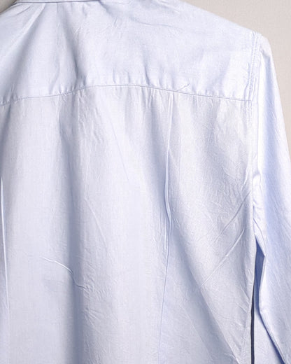 Zara Basic Blue Button-Down Shirt