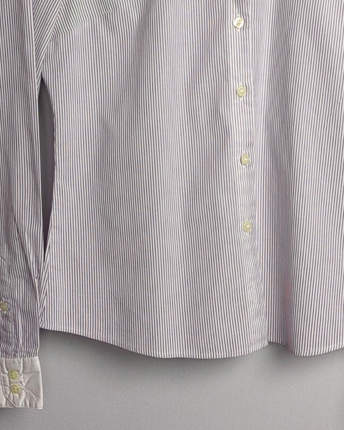 Lacoste White Button-Down Shirt