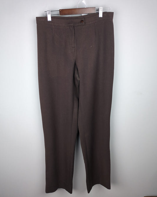Brown Tailored Trousers