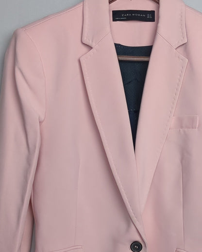 Zara Pink Blazer Jacket
