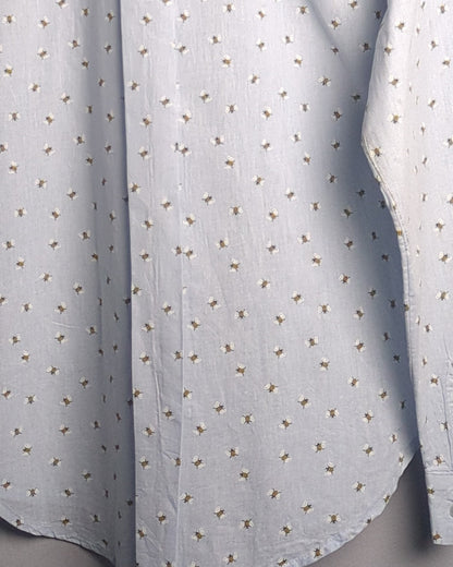 George Blue Button Shirt