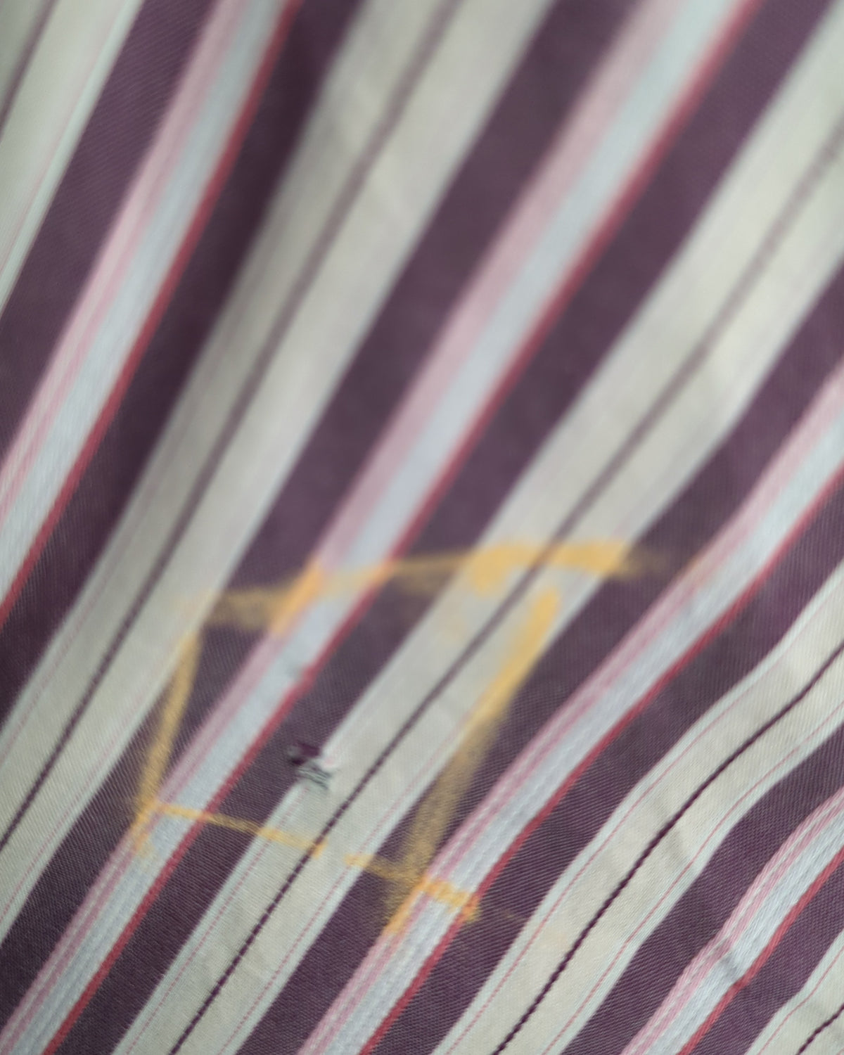 Wine Striped Shirt
