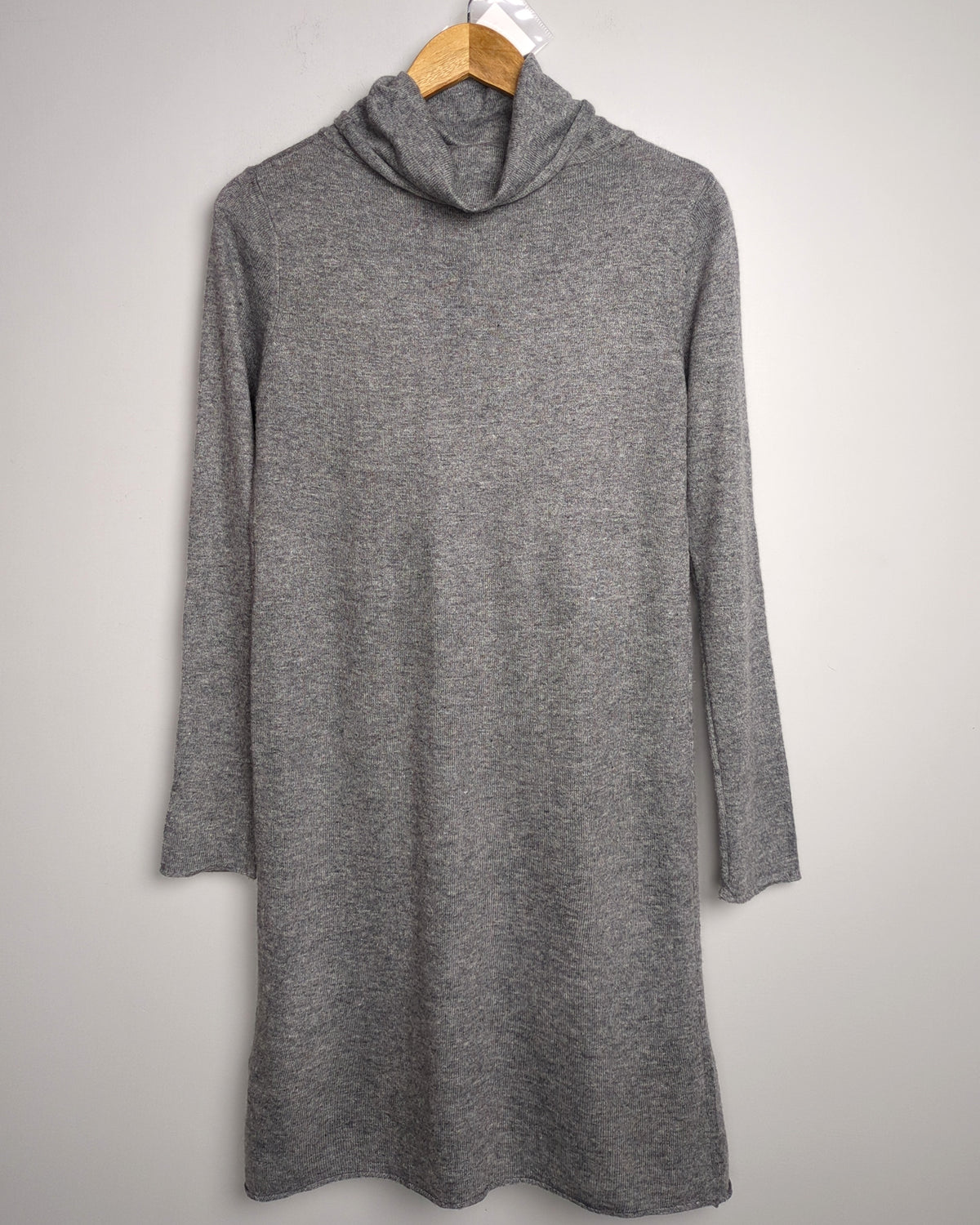 Grey Turtleneck Sweater